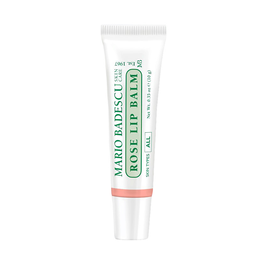 MARIO BADESCU Бальзам для губ с розой Lip Balm – фото 1