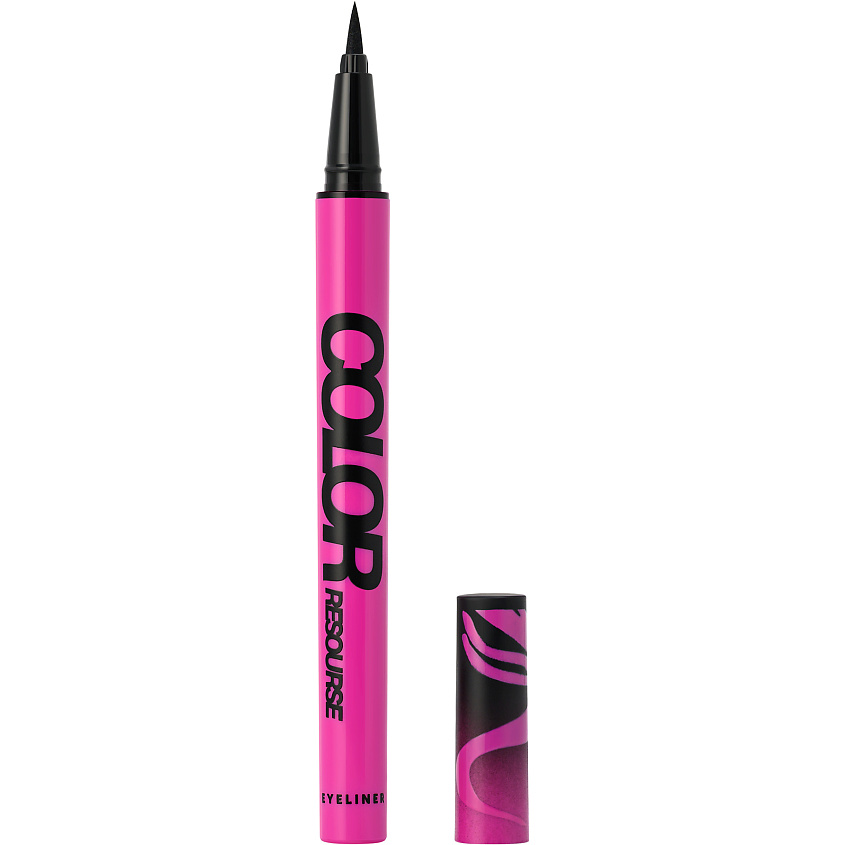 LOVE GENERATION Лайнер для глаз Color resourse, 01 dark arts doodler - черный, 0,6 мл – фото 1