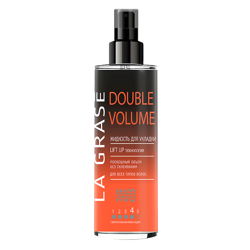 LA GRASE Жидкость для укладки волос Double Volume – фото 2