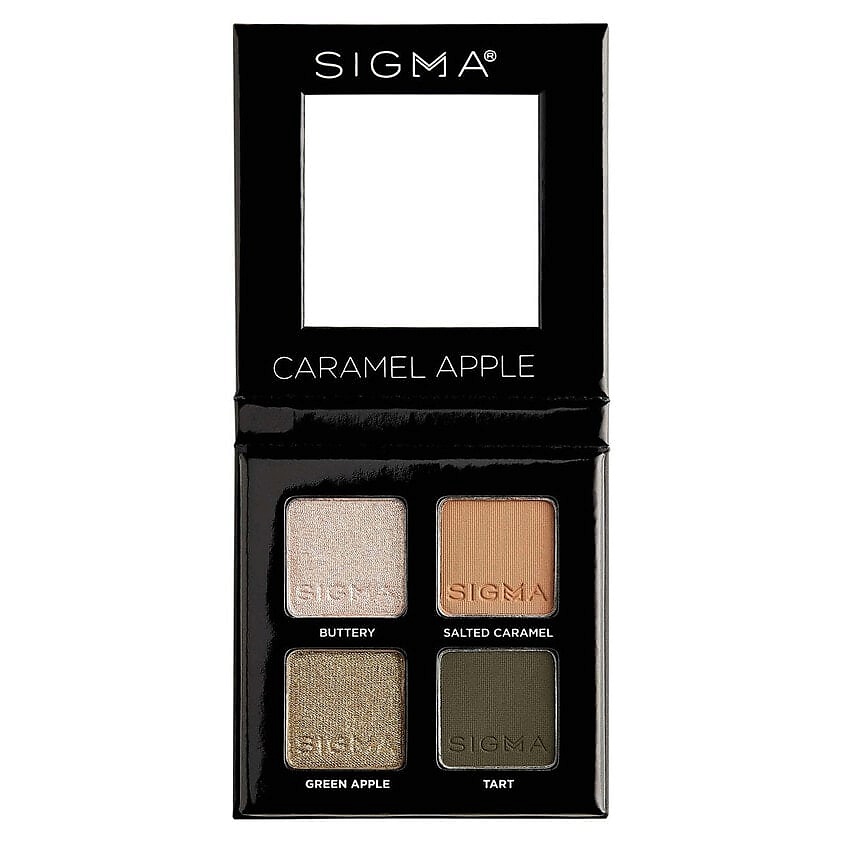 SIGMA BEAUTY Тени для век Eyeshadow Quad, Caramel Apple – фото 1