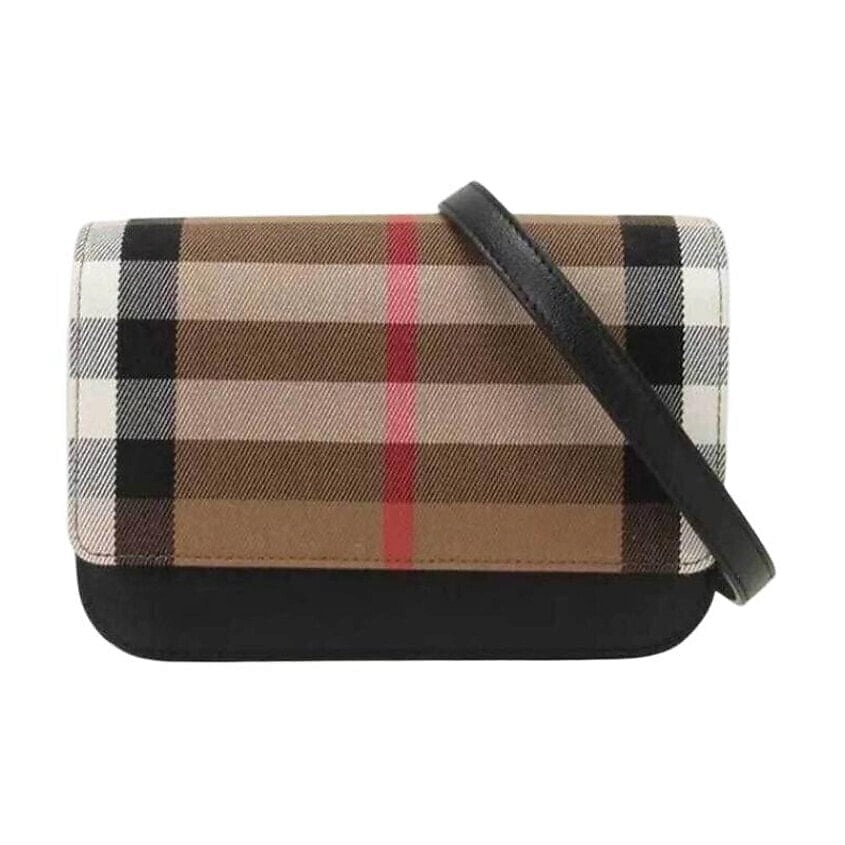 BURBERRY Сумка Grained Leather Shoulder Bag (Basic Set+Box) – фото 1