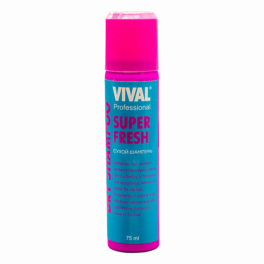 VIVAL BEAUTY Сухой шампунь для волос Super Fresh – фото 1