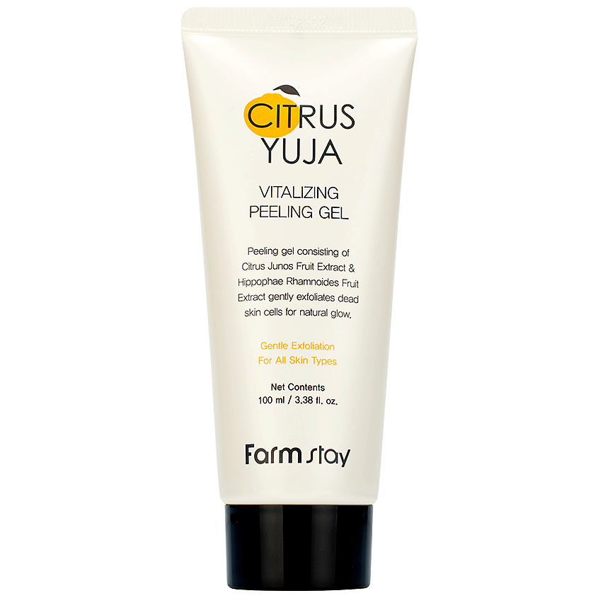 FARMSTAY Пилинг-гель для лица отшелушивающий с экстрактом юдзу Citrus Yuja Vitalizing Peeling Gel – фото 1