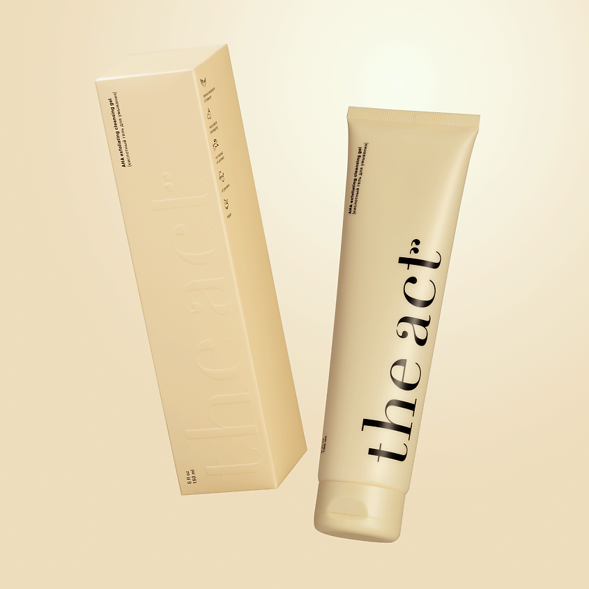 THE ACT Гель для умывания лица кислотный, 1 шт. – фото 1