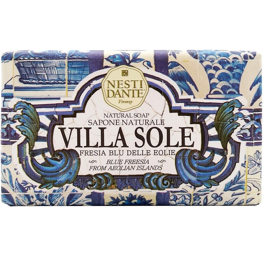 NESTI DANTE Мыло твердое Фрезия Эолийских островов Villa Solle Blue Freesia from Aeolian Islands – фото 2