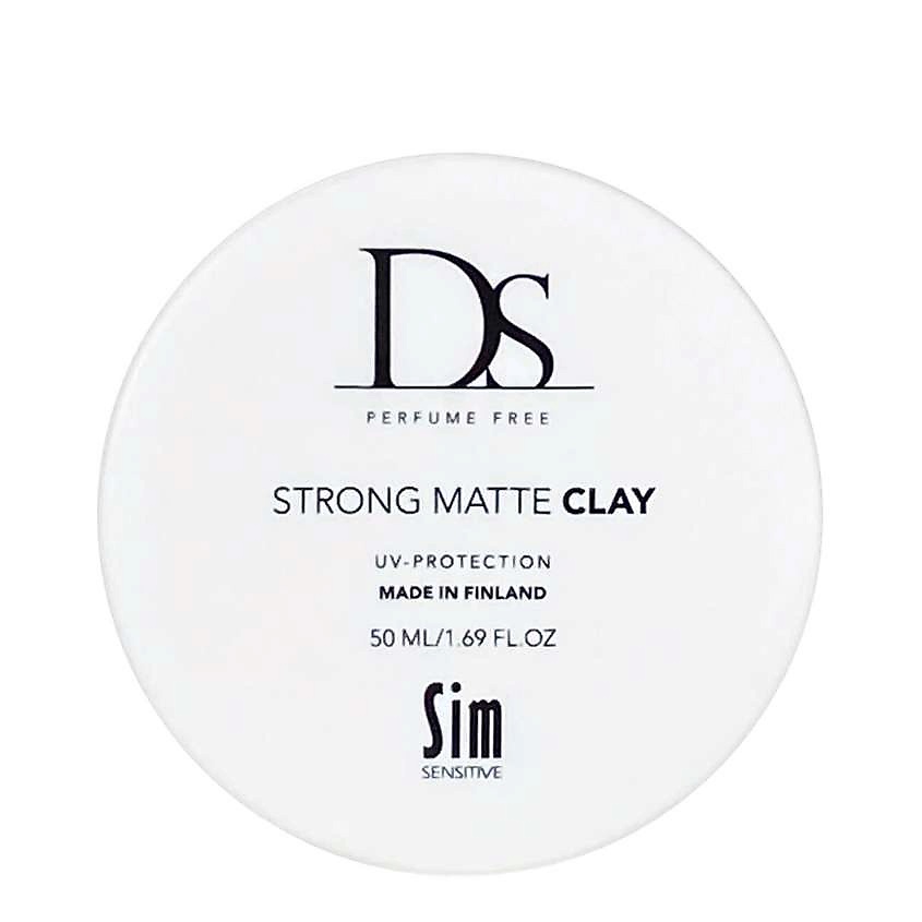DS PERFUME FREE Воск для укладки волос сильной фиксации Strong Matte Clay – фото 1