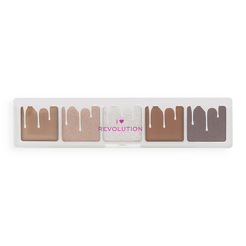 I HEART REVOLUTION Палетка теней для век Mini Chocolate Shadow Palette – фото 1