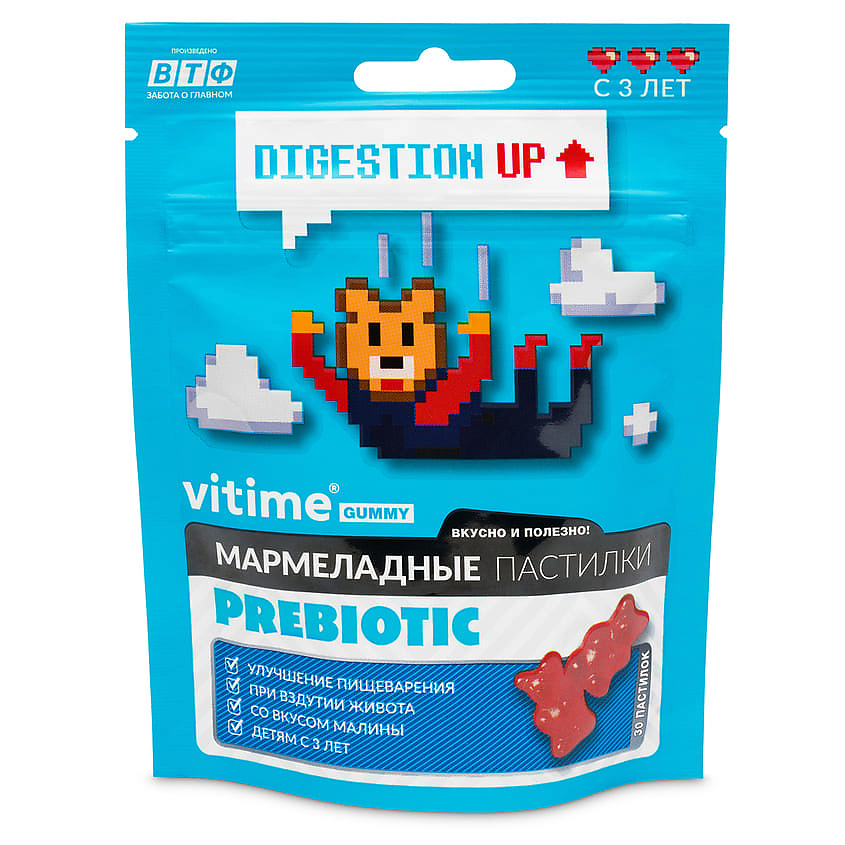VITIME Мармеладные пастилки Prebiotic Пребиотик – фото 1
