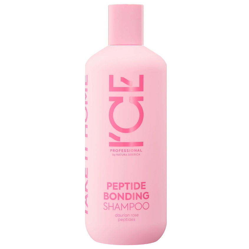 ICE BY NATURA SIBERICA Шампунь для экстремально повреждённых волос Peptide Bonding Shampoo, 400 мл – фото 1
