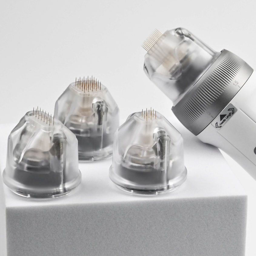 DR.PEN Biopen Q2 Аппарат дермапен 3 в 1 Микронидлинг, EMS электромиостимуляция и фототерапия – фото 3