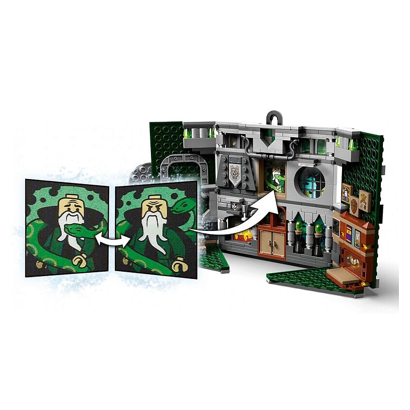 LEGO Конструктор Harry Potter Знамя факультета Слизерин – фото 7