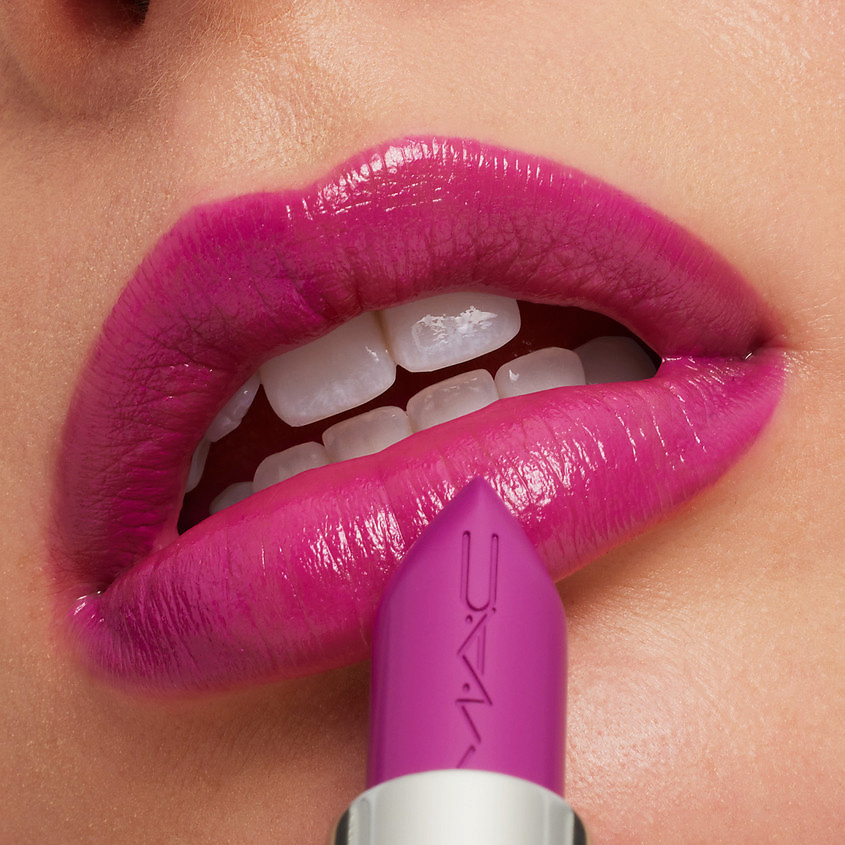 MAC Губная помада MACXimal Sleek Satin Lipstick, Violet vapor, 3,5 г – фото 2