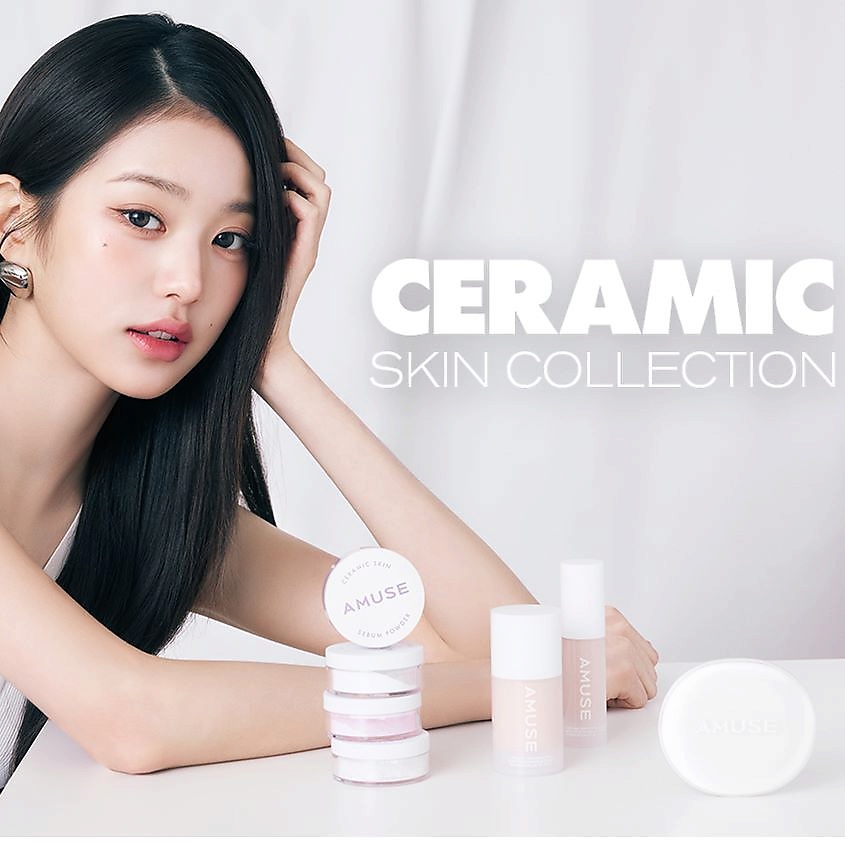 AMUSE Тональная основа для лица с плотным и стойким покрытием Ceramic Skin Perfector Foundation – фото 2