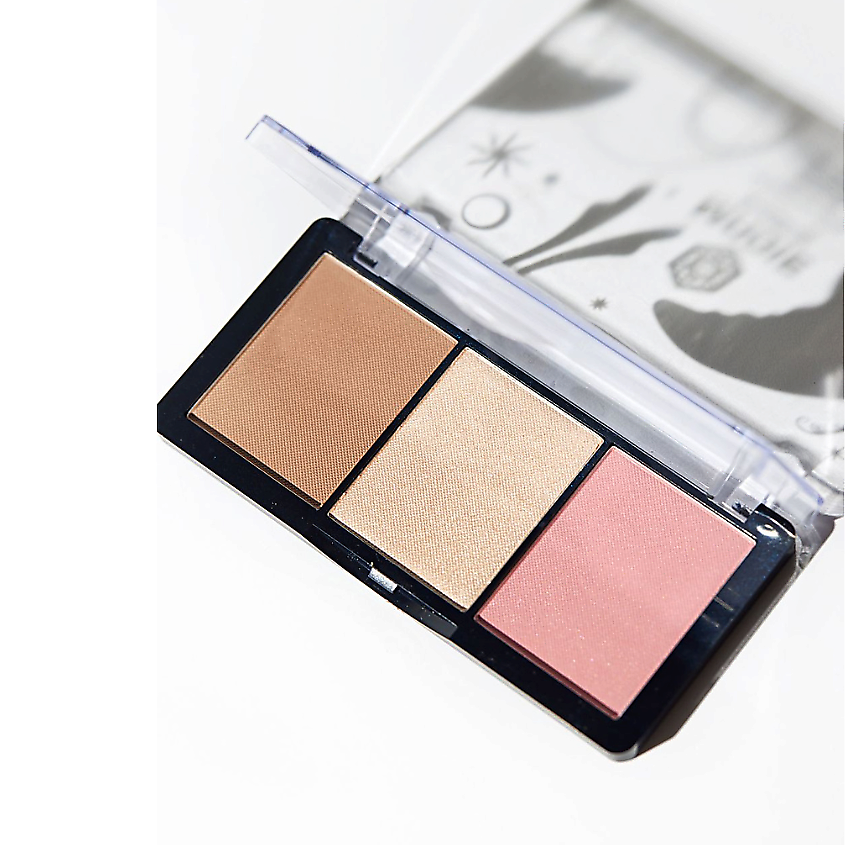 MAGIE ACADEMIE Палетка для скульптурирования лица Elegant trio – фото 2