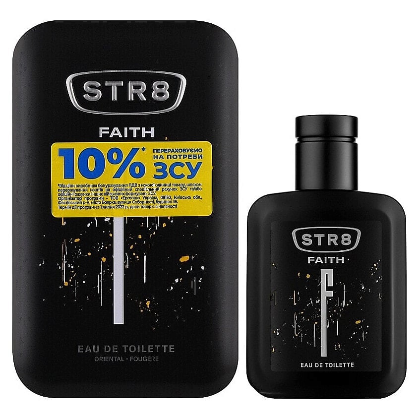 STR8 Туалетная вода Faith for Men – фото 5