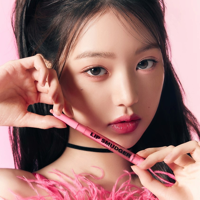 AMUSE Карандаш для губ бархатный Lip Pencil Smudger, № 02 Rose, 0,5 г – фото 5