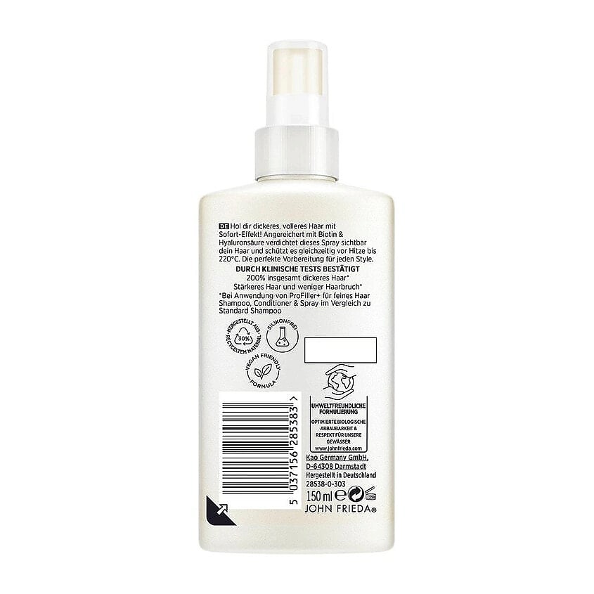 JOHN FRIEDA Спрей для волос Leave-In-Conditioner PROfiller+ Kraeftigendes – фото 2