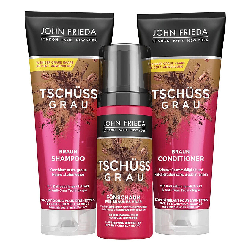 JOHN FRIEDA Шампунь для брюнеток Brown Shampoo  Bye-bye grey – фото 2