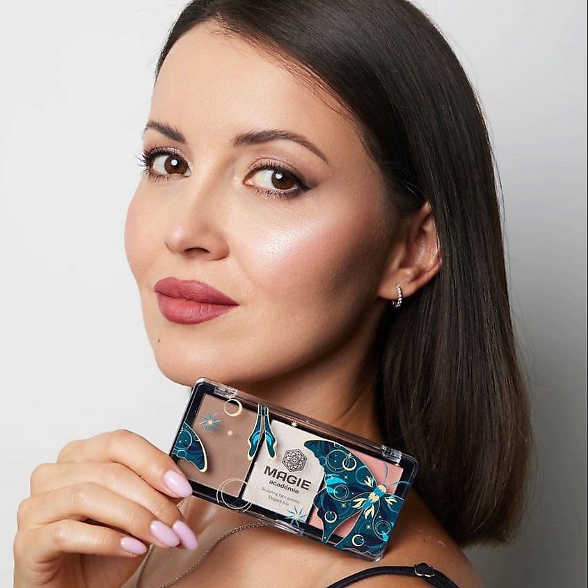 MAGIE ACADEMIE Палетка для скульптурирования лица Elegant trio – фото 8