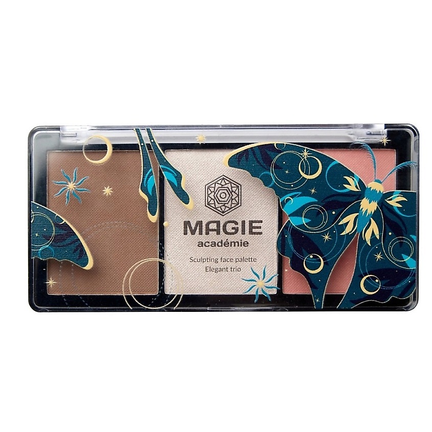 MAGIE ACADEMIE Палетка для скульптурирования лица Elegant trio – фото 6