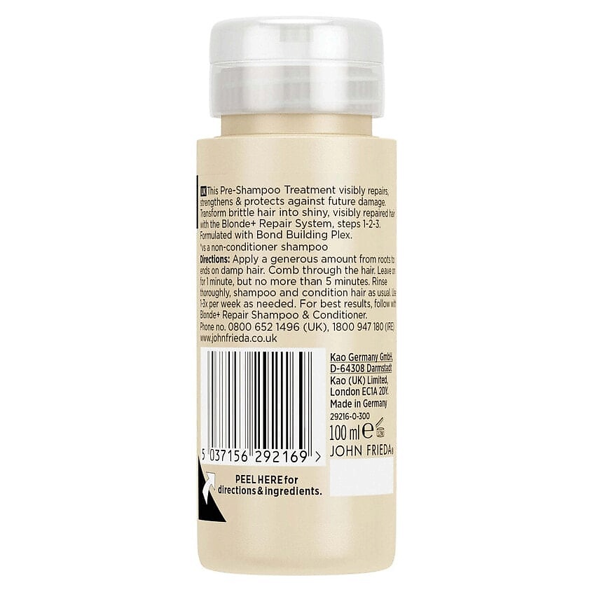 JOHN FRIEDA Пре-шампунь Blonde+ Repair System – фото 4