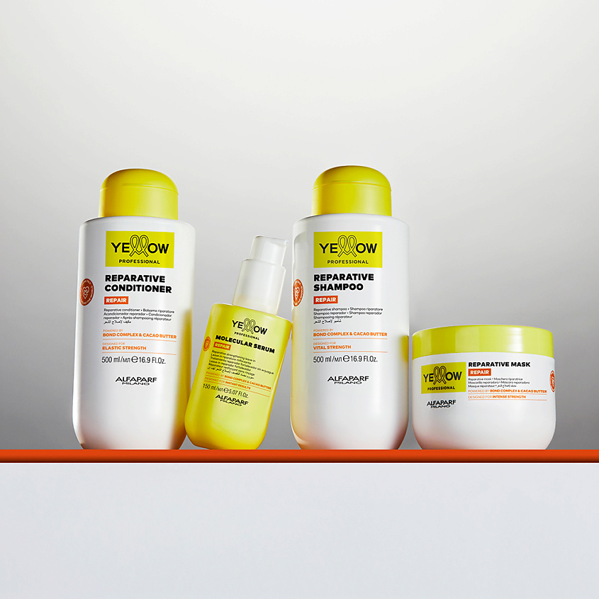 YELLOW Реконструирующий кондиционер для повреждённых волос YE PROFESSIONAL REPARATIVE CONDITIONER – фото 2