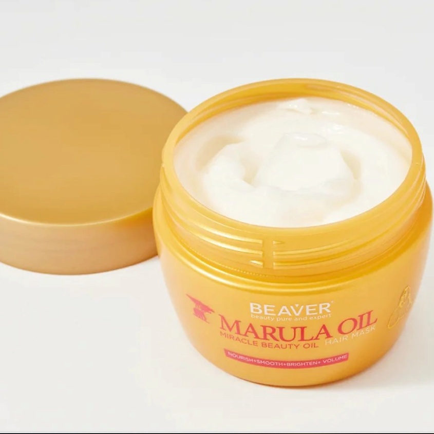 BEAVER Маска для восстановления волос Marula Oil hair Mask – фото 3