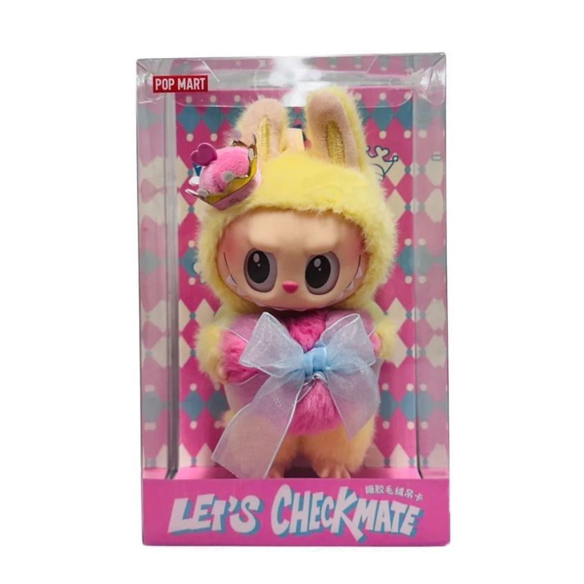 POP MART Игрушка Pop Mart Labubu The Monster Lets Checkmate Queen