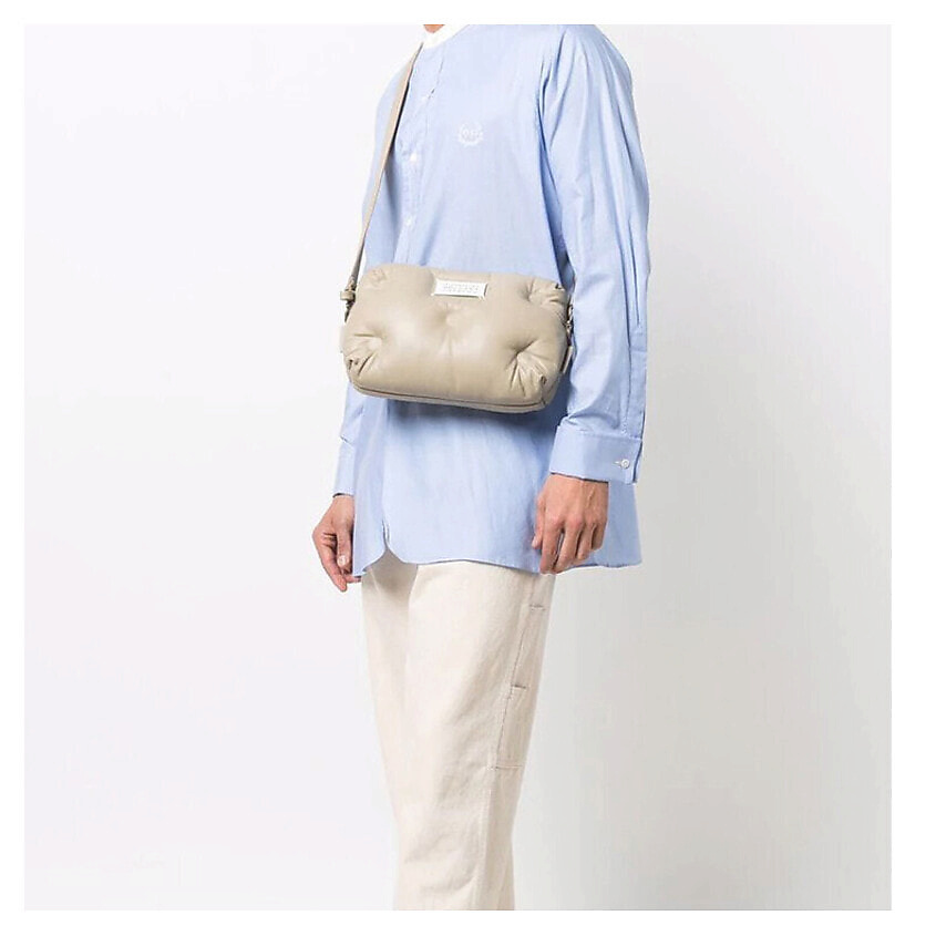 MAISON MARGIELA Сумка Glam Slam Leather Cloud Bag – фото 4