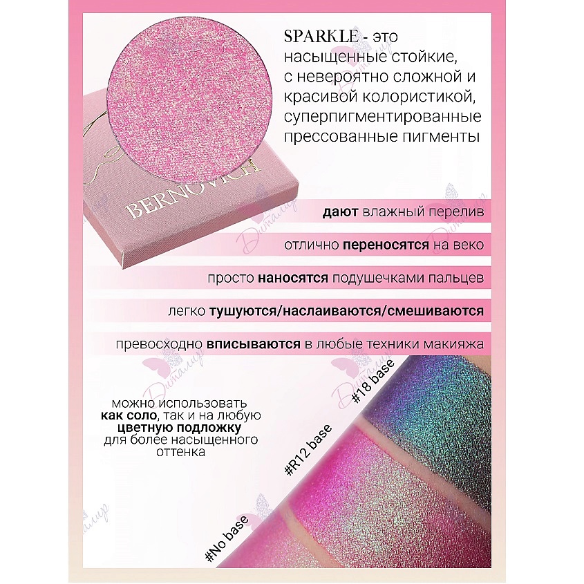 BERNOVICH Тени для век Sparkle – фото 4