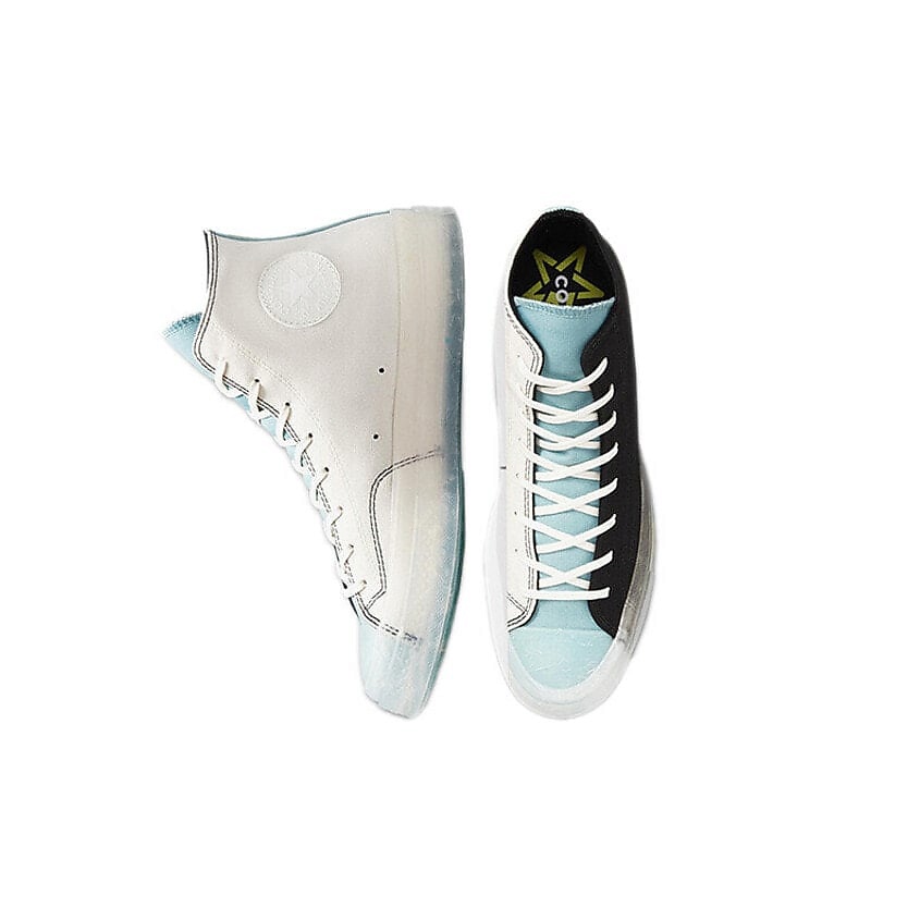 CONVERSE Кроссовки Chuck Taylor All Star 70 Hi Renew Egret Black – фото 10