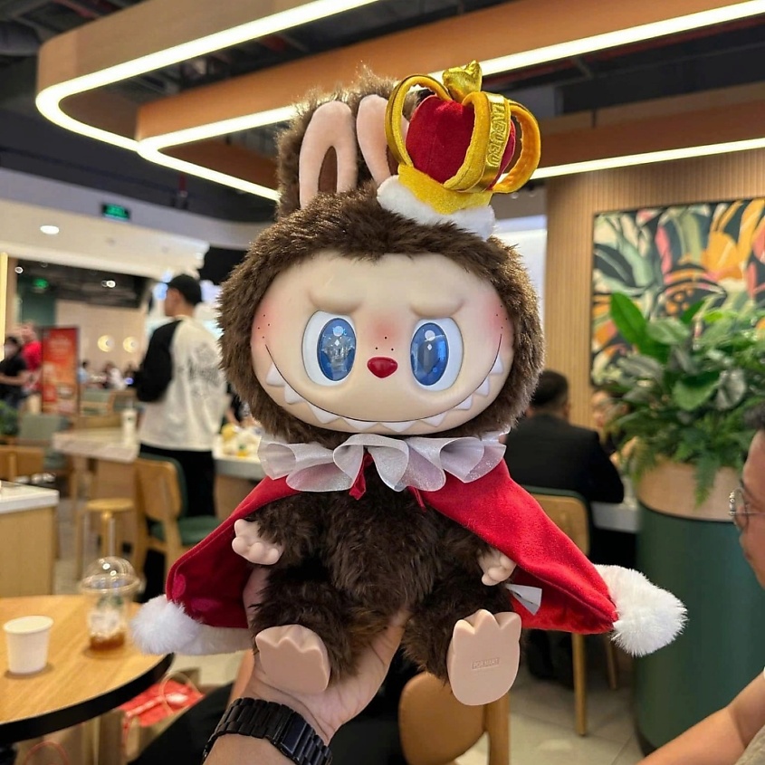 POP MART Игрушка Pop Mart Labubu The Monsters Let's Checkmate King