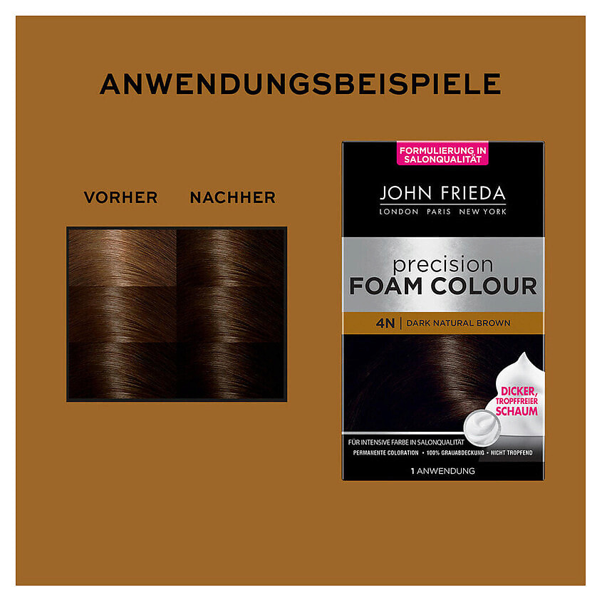 JOHN FRIEDA Перманентная краска-мусс Precision Foam Colour – фото 2