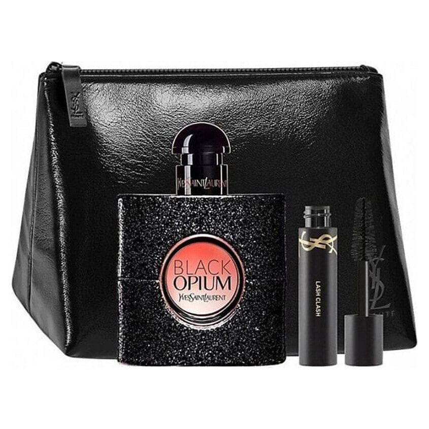 (110)Yves Saint Laurent BLACK OPIUM セット YVES SAINT LAURENT Парфюмерный набор Black Opium купить по цене