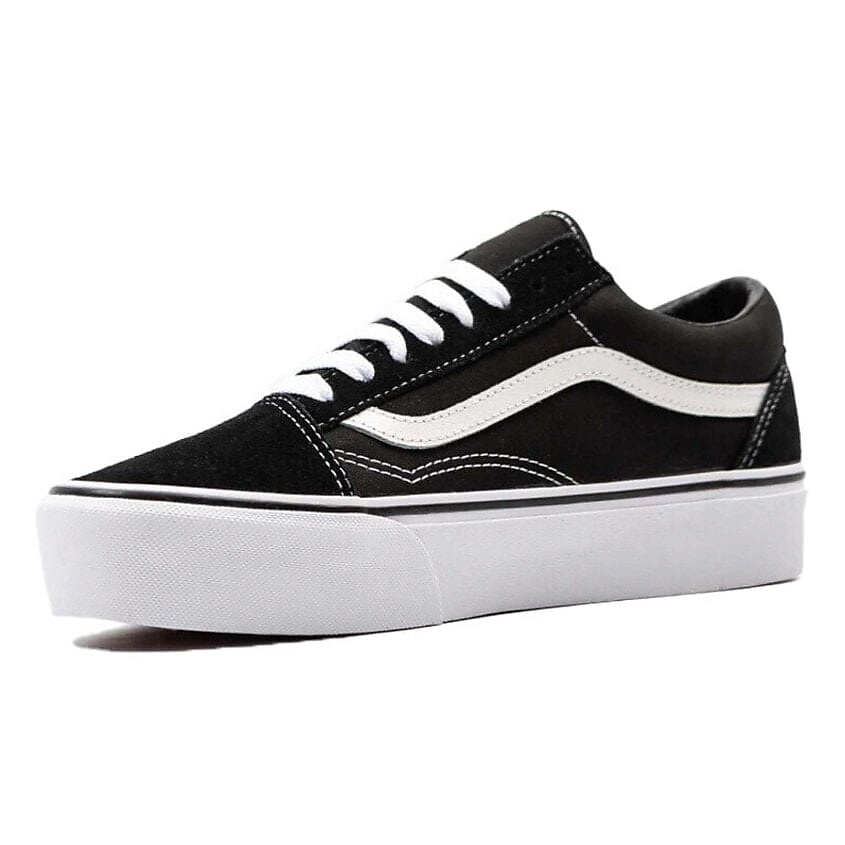 VANS Кроссовки Old Skool Platform Black White – фото 3