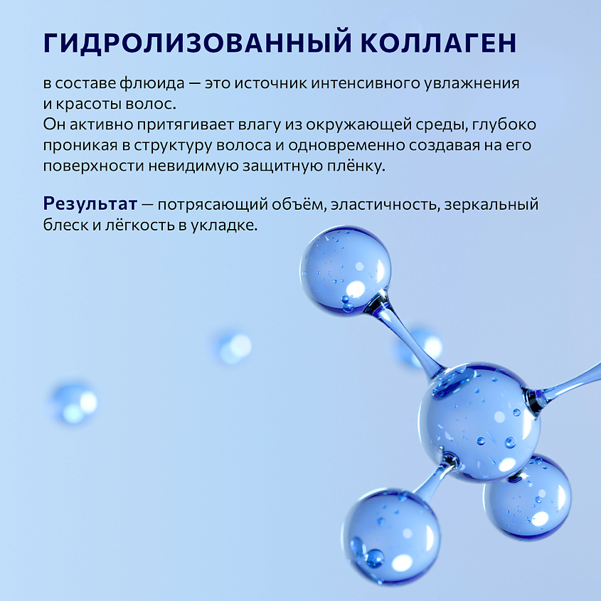 CONSTANT DELIGHT Флюид для молекулярного увлажнения волос с коллагеном – фото 2