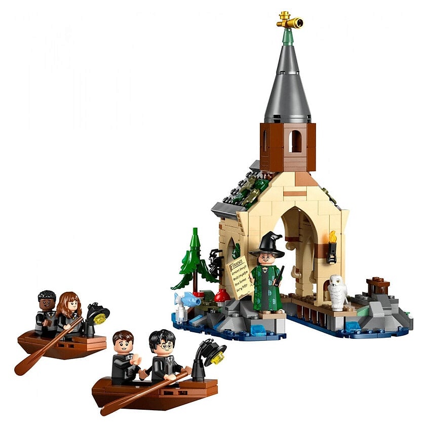 LEGO Конструктор Harry Potter Лодочный домик у замка Хогвартс – фото 9