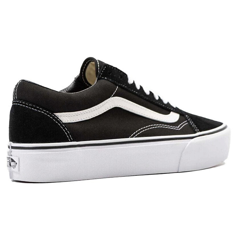 VANS Кроссовки Old Skool Platform Black White – фото 10