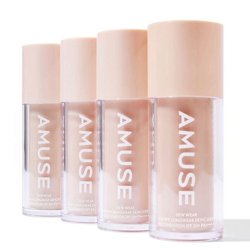 AMUSE Тональная основа для лица с сияющим финишем Dew Wear Foundation – фото 2