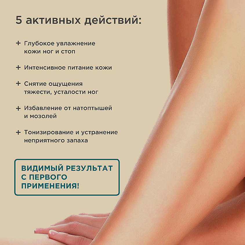 PERFECT4U Активный крем для ног с охлаждающим действием – фото 2