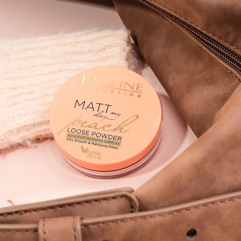 EVELINE Пудра рассыпчатая для лица Matt My Day Loose Powder – фото 6