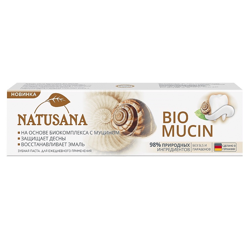 NATUSANA BIO MUCIN Зубная паста – фото 3