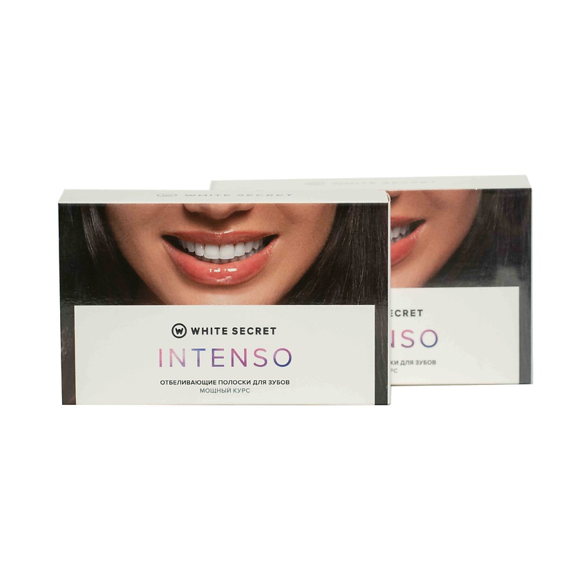 WHITE SECRET Полоски для домашнего отбеливания зубов "Intenso" – фото 2