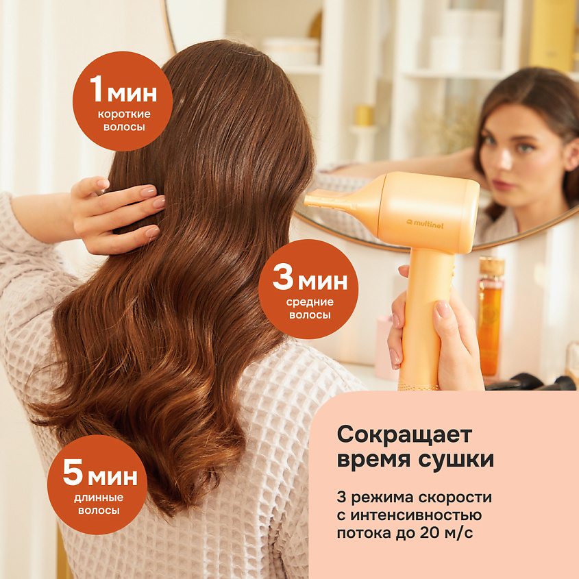 MULTINEL Фен для волос Aura – фото 2