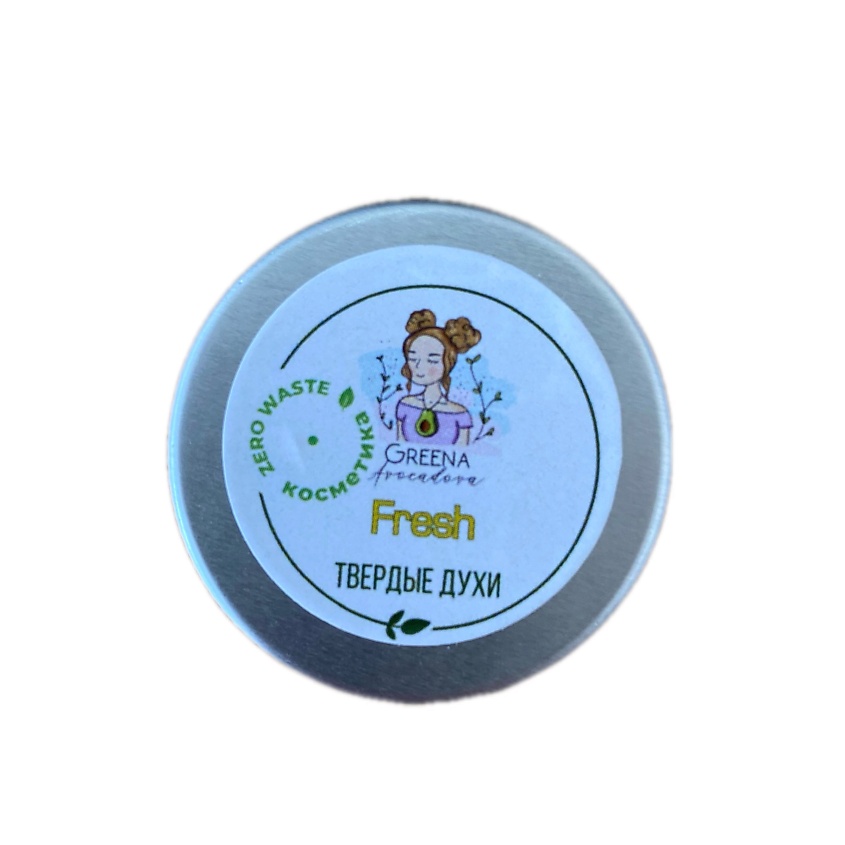 GREENA AVOCADOVA Твердые духи Fresh – фото 1