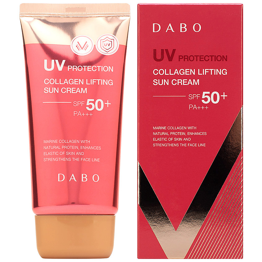 DABO Крем для лица солнцезащитный с коллагеном SPF50+/PA+++ UV Protection Collagen Lifting Sun Cream – фото 1