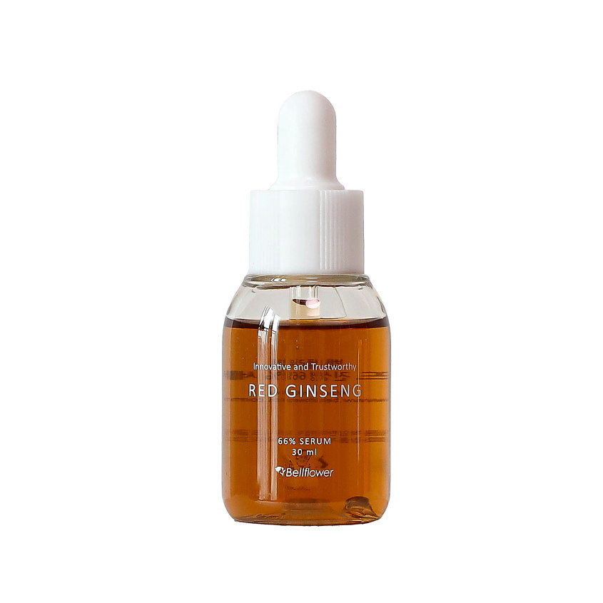 BELLFLOWER Сыворотка для лица с красным женьшенем Red Ginseng 66% Serum – фото 1
