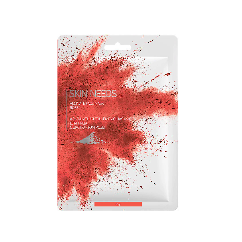 ЛЭТУАЛЬ Альгинатная тонизирующая маска для лица с экстрактом розы SKIN NEEDS – фото 2