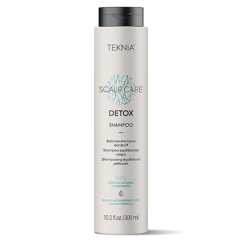 LAKME Шампунь мицеллярный балансирующий от перхоти Teknia Scalp Care Detox Shampoo – фото 2