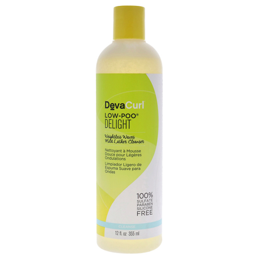 DEVACURL Шампунь увлажняющий и мягко-пенящийся для кудрявых волос Delight Low-Poo Cleanser – фото 2